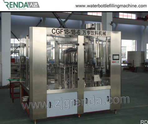 4000BPH Automatic  Bottling Equipment Pet Glass Liquid Water Bottle Filling Machine 3KW