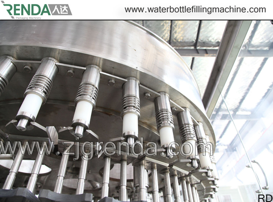 Electric Water Bottle Filling Machine Rinsing Filling Capping 3 In 1  15000BPH Beverage Bottling Equipment