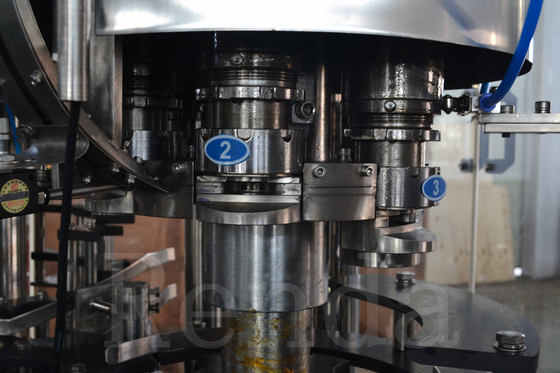 Automatic Beer  Filling Machine Bottle With Washing / Filling / Capping Function