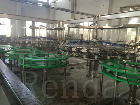 Automatic Beer  Filling Machine Bottle With Washing / Filling / Capping Function