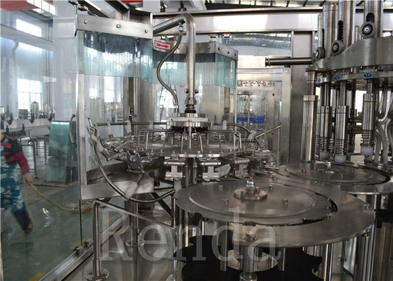 Full Automatic Juice Filling Machine , Beverage Filling Machine Bottling Equipment