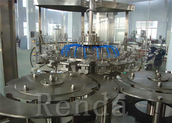 Full Automatic Juice Filling Machine , Beverage Filling Machine Bottling Equipment