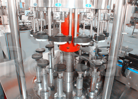 Packaging Liquid Water Bottle Filling Machine Equipment , Stainless Steel Filling And Capping Machines