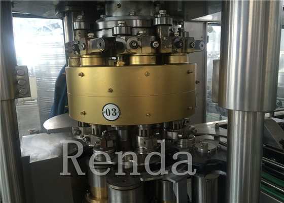 Soda Filling Carbonated Drink Filling Machine 10000BPH Stainless Steel Material