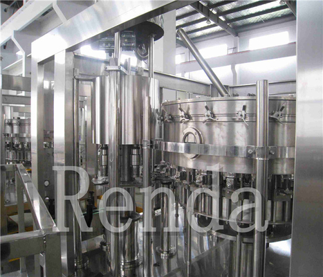 Coca Cola Beverage Carbonated Drink Filling Machine For Juice / Beer Bottling