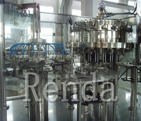 Coca Cola Beverage Carbonated Drink Filling Machine For Juice / Beer Bottling