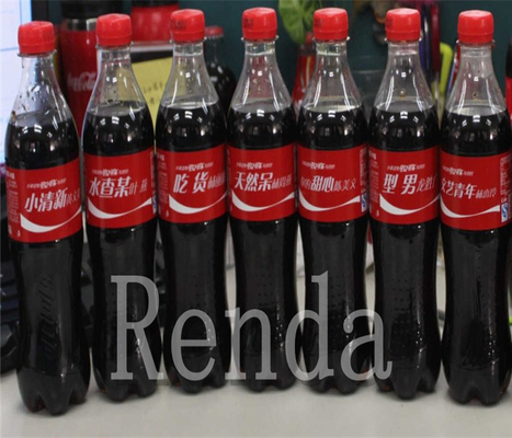 Coca Cola Beverage Carbonated Drink Filling Machine For Juice / Beer Bottling