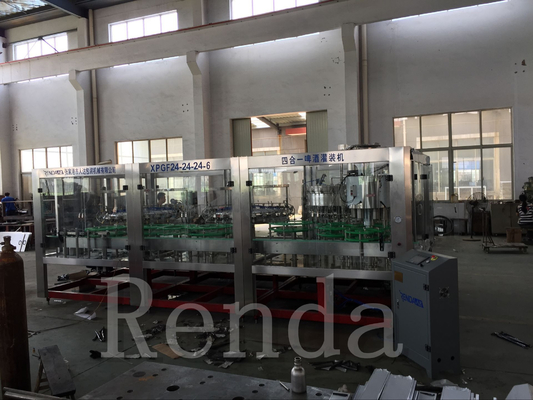 Automated Glass Bottle Wine Filling Machine High Capacity CE Certification