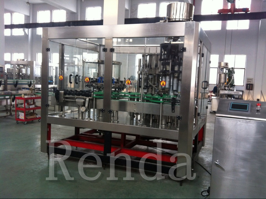 Automated Glass Bottle Wine Filling Machine High Capacity CE Certification