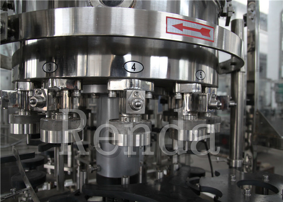 ISO Approval Aluminum Can / Tin Can Filling Machine For Carbonated Beverage
