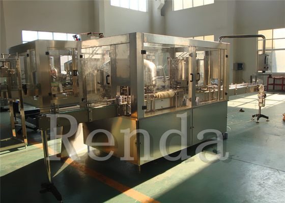ISO Approval Aluminum Can / Tin Can Filling Machine For Carbonated Beverage