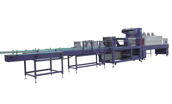 Fully Automated Packaging Machines Plastic Bottle Shrink Wrapping Packing Machine CE Certification