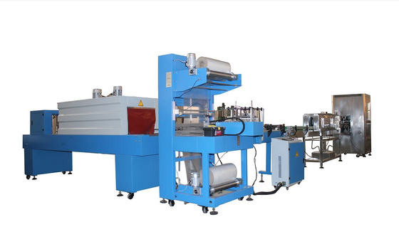 Fully Automated Packaging Machines Plastic Bottle Shrink Wrapping Packing Machine CE Certification