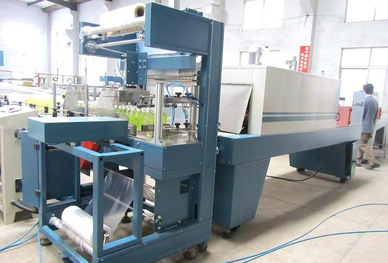 Fully Automated Packaging Machines Plastic Bottle Shrink Wrapping Packing Machine CE Certification
