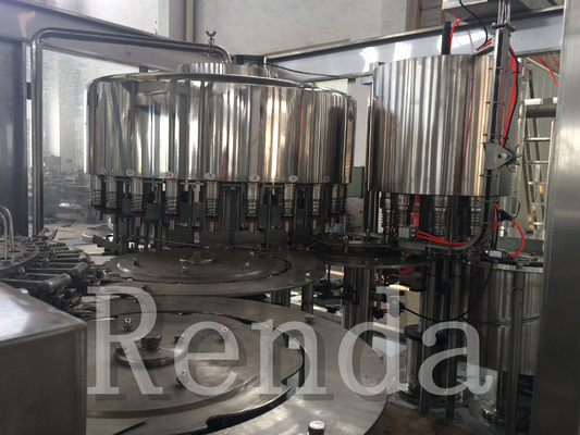Small 2000kg 1.5kw Water Bottle Filling Machine Fully Automatic With Bottle Capper
