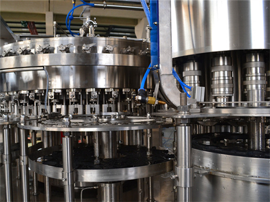 Customized Electric 8000BPH Beverage Carbonated Drink Filling Machine 220V for Soft Drinks Filler Machine