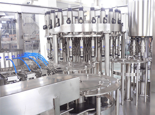Liquid beverage Juice Filling Machine / Automatic Water Filling Machine