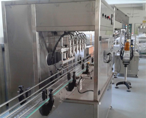Electric Automated Cooking Oil Filling Machines  Stainless Steel Bottling Machine