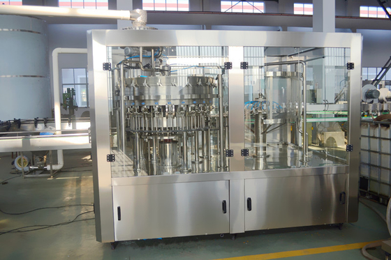 Full Automatic PET Glass Bottle Carbonated Drink Filling Machine Stainless Steel Beverage for Soft Drinks