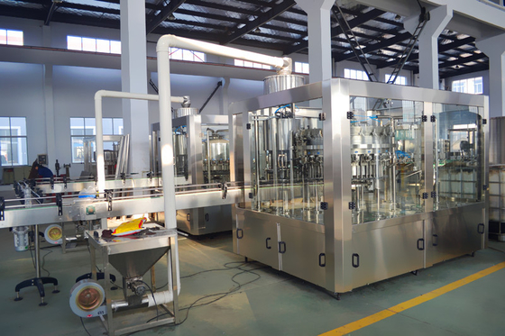 Full Automatic PET Glass Bottle Carbonated Drink Filling Machine Stainless Steel Beverage for Soft Drinks