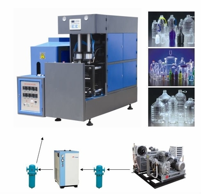 Fully Automatic PET Bottle Blowing Machine 4000 BPH 48 KW High Efficiency