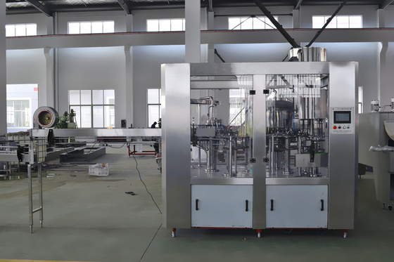 Máquina de engarrafamento profissional Monoblock tampando de enchimento de lavagem da água mineral 3 in-1