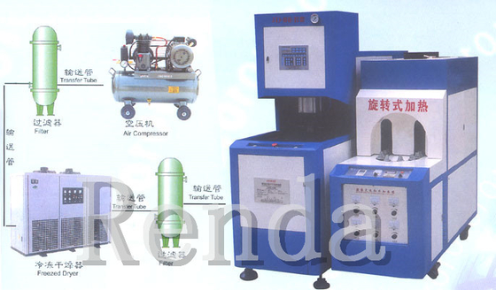 máquina moldando plástica de sopro do sopro da máquina da garrafa semiautomática do ANIMAL DE ESTIMAÇÃO 18.9L