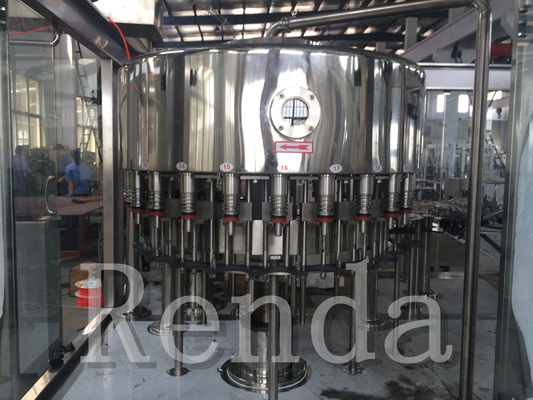 máquina de engarrafamento automática CGF18-18-6 da água da estação de tratamento de água 10000BPH 3-IN-1