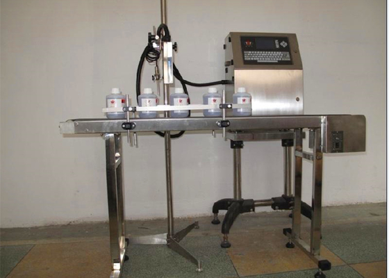 Tipo conduzido elétrico do CE automático da máquina de impressão da data de expiração do Inkjet do código