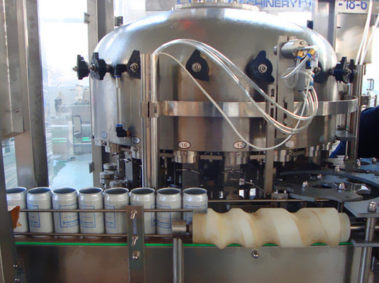 A bebida elétrica do gás pode maquinaria de enchimento líquida do vinho da máquina/cerveja de enchimento
