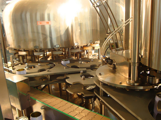 máquina de enchimento fácil automatizada da lata Open, bebida do gás/unidade de enchimento da soda
